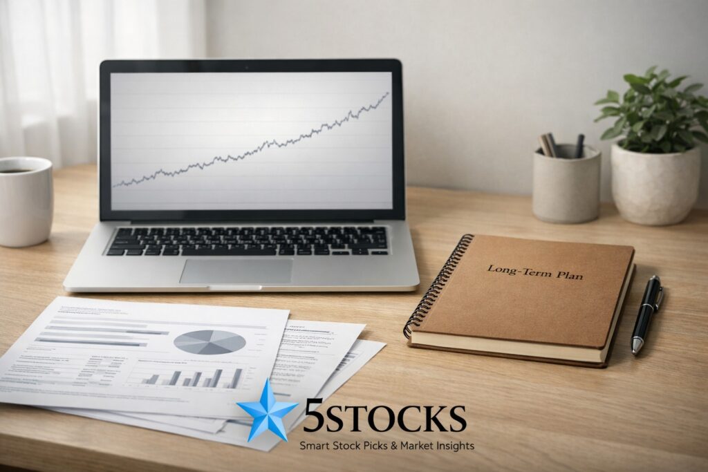 Passive stocks investing concept