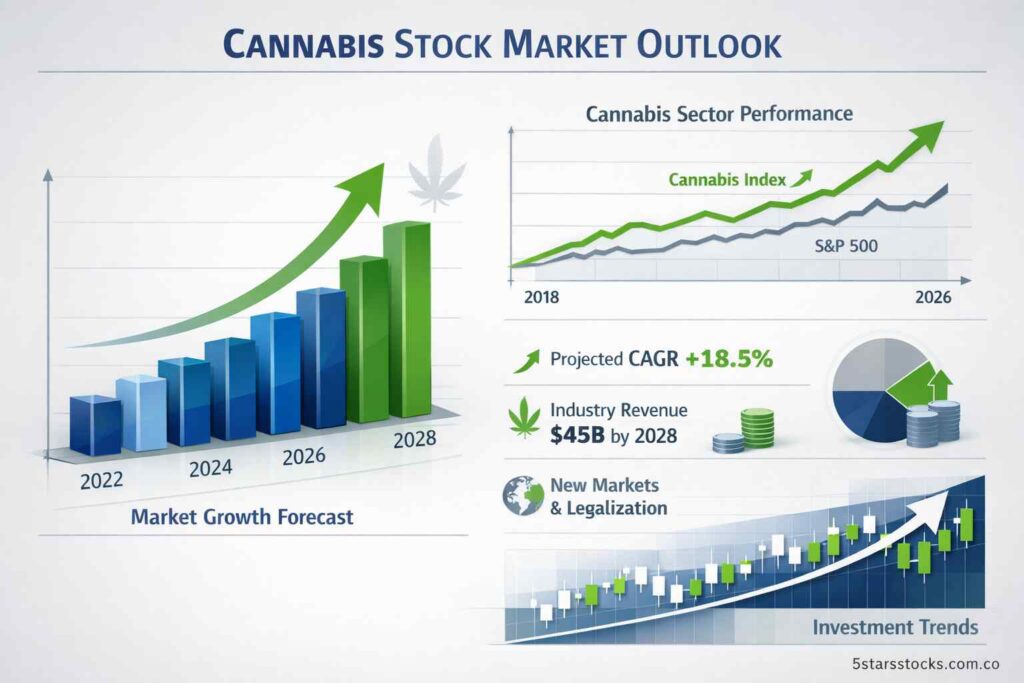 future outlook of cannabis stocks market trends